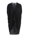 Rick Owens Lilies Woman Top Black Size 6 Viscose In Black