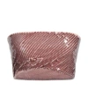 Rick Owens Lilies Woman Top Blush Size 4 Polyamide, Elastane, Polyester In Pink