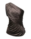 Rick Owens Lilies Woman Top Taupe Size 4 Viscose, Polyamide, Elastane In Brown
