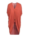 Rick Owens Lilies Woman Top Orange Size 4 Viscose