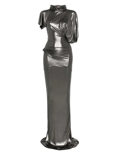 Rick Owens Lilith Maxi Dress In Grey