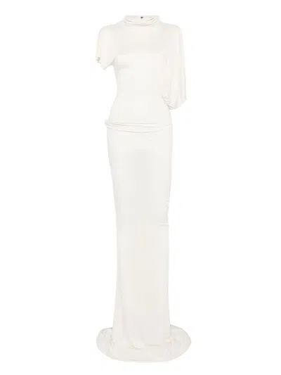 Rick Owens Lilith Maxi Dress In Ivory