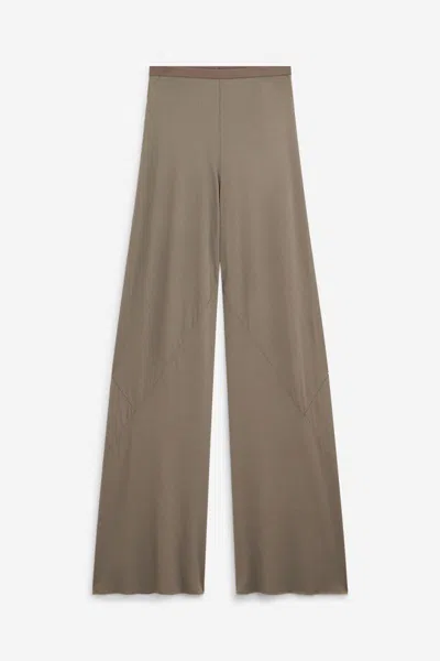 Rick Owens Lillies Pants In Brown
