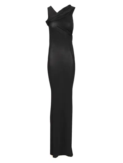Rick Owens Lillies Sahara Dresses Black