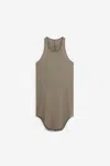 Rick Owens Lillies Topwear In Gray