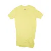 Rick Owens Lime Short Sleeve Double T-shirt In Yellow