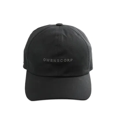 Rick Owens Logo Baseball Cap Hat In Orange