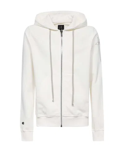 RICK OWENS RICK OWENS X CHAMPION JASONS ZIP-UP DRAWSTRING HOODIE