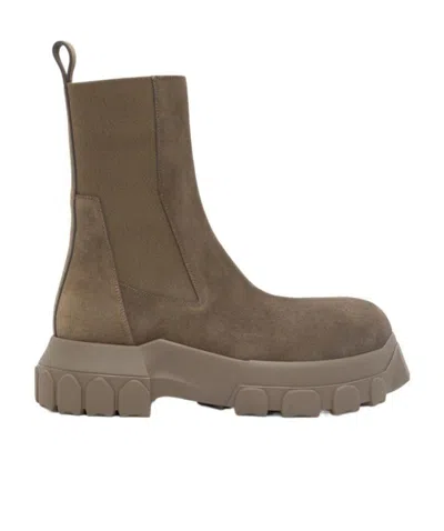 Rick Owens Stroble Beatle Bozo Tractor In Dust Grey In Dust Dust