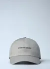 Rick Owens Logo-embroidered Baseball Cap In Gray