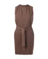 Rick Owens Sisytank Tunic Raising In Brown
