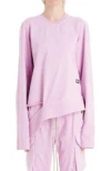 Rick Owens Logo Sweater In Pink