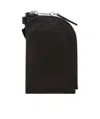 Rick Owens Logo Wallet In Black
