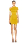 Rick Owens Lola Mini Dress In Acid