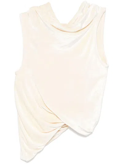 Rick Owens Lola Tank Top In Neutrals