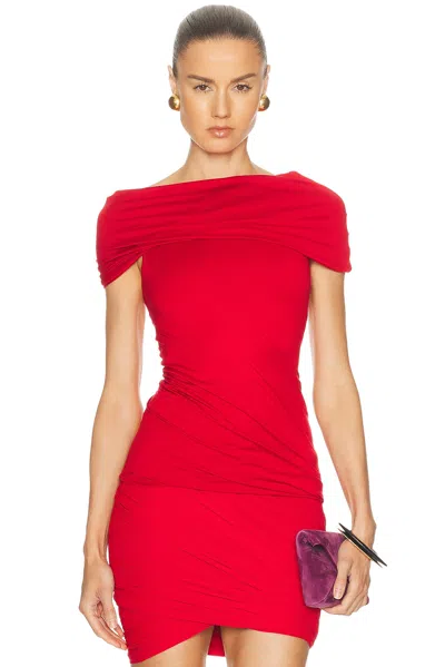 Rick Owens Lola Top In Red