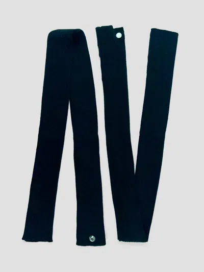 Rick Owens Long Arm Warmers In Black