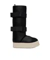 Rick Owens Long Boots With Thick Soles In Black