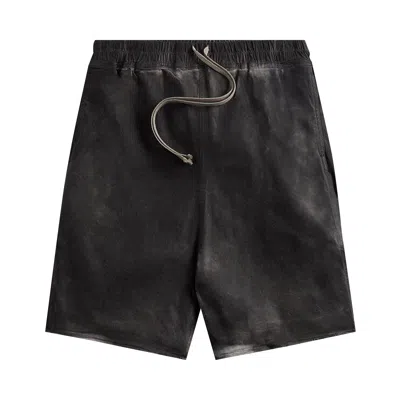 Pre-owned Rick Owens Long Boxers Shorts 'dark Dust'