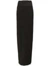 Rick Owens Long Coda Skirt In Neutrals