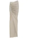 Rick Owens Edfu Slited Maxi Dress
