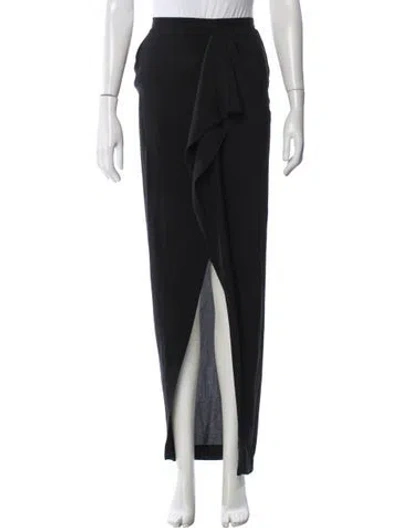 Pre-owned Rick Owens Long Skirt In Black