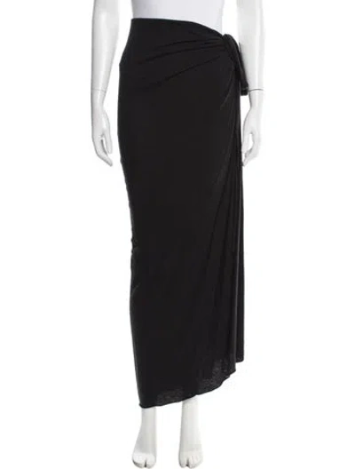 Pre-owned Rick Owens Long Skirt In Multi