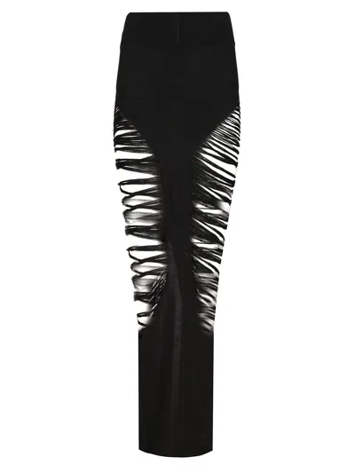 Rick Owens Long Skirt Pillar