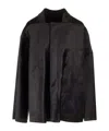 Rick Owens Boxy Fit Jacket Jackets Black