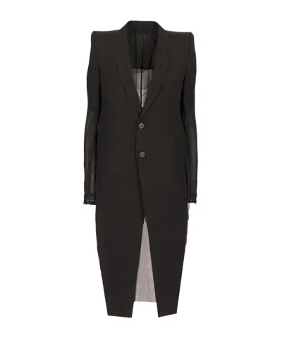 Rick Owens Long Sleeve Coat