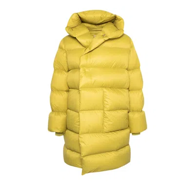 Pre-owned Rick Owens Long-sleeve Hooded Liner Jacket 'acid' | Yellow | Men's Size 52