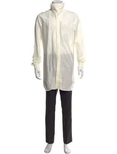 Pre-owned Rick Owens Long Sleeve Shirt In Neutral