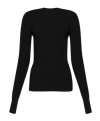 Rick Owens Ribbed Open-back Top In Black