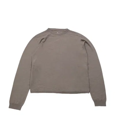 Rick Owens Long Sleeve Sweater In Gray