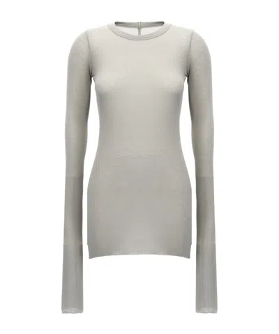 RICK OWENS RIBBED LONG-SLEEVE T-SHIRT