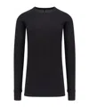Rick Owens Basic Ls T Viscose Blend T-shirt In Multi