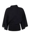 Rick Owens Long Sleeve Top In Black