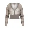 Rick Owens Long Sleeve V Knit Sweater