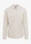 Rick Owens Work Shirt With Buttoned Cuffs And Chest Pockets In Multi