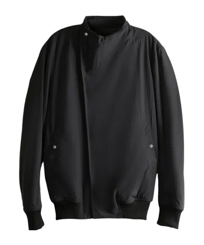 Rick Owens Long-sleeved Casual Jacket In Black