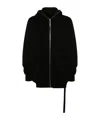 Rick Owens Long-sleeved Casual Jacket In Black
