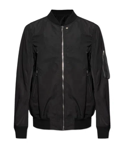RICK OWENS RICK OWENS CLASSIC FLIGHT ZIPPED JACKET