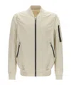 Rick Owens Flight Casual Jackets And Parka Beige In Nude