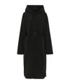 Rick Owens Long-sleeved Coat In Black