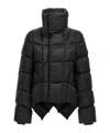 Rick Owens Long-sleeved Cotton Jacket In Black