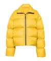 Rick Owens Turtle Jacket In Yellow