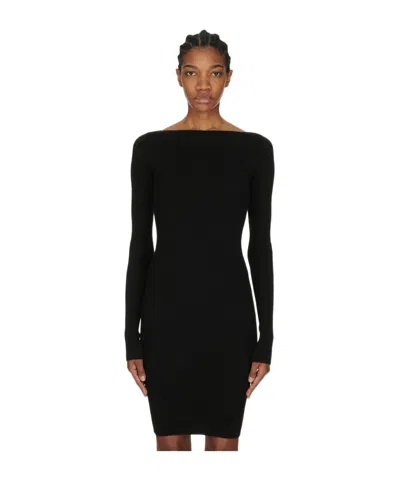 RICK OWENS RICK OWENS CUT OUT STRETCHED DRESS