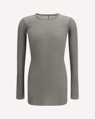 Rick Owens Long-sleeved Fitted In Green
