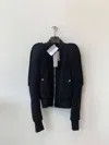 Rick Owens Long-sleeved Jacket In Black