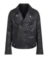Rick Owens Bauhaus Stooges Leather Jacket In Black
